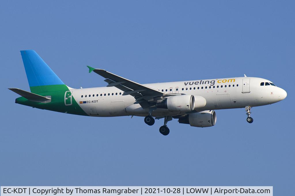 EC-KDT, 2007 Airbus A320-216 C/N 3145, Vueling Airbus A320 (ex LEVEL Austria / OE-LVS)