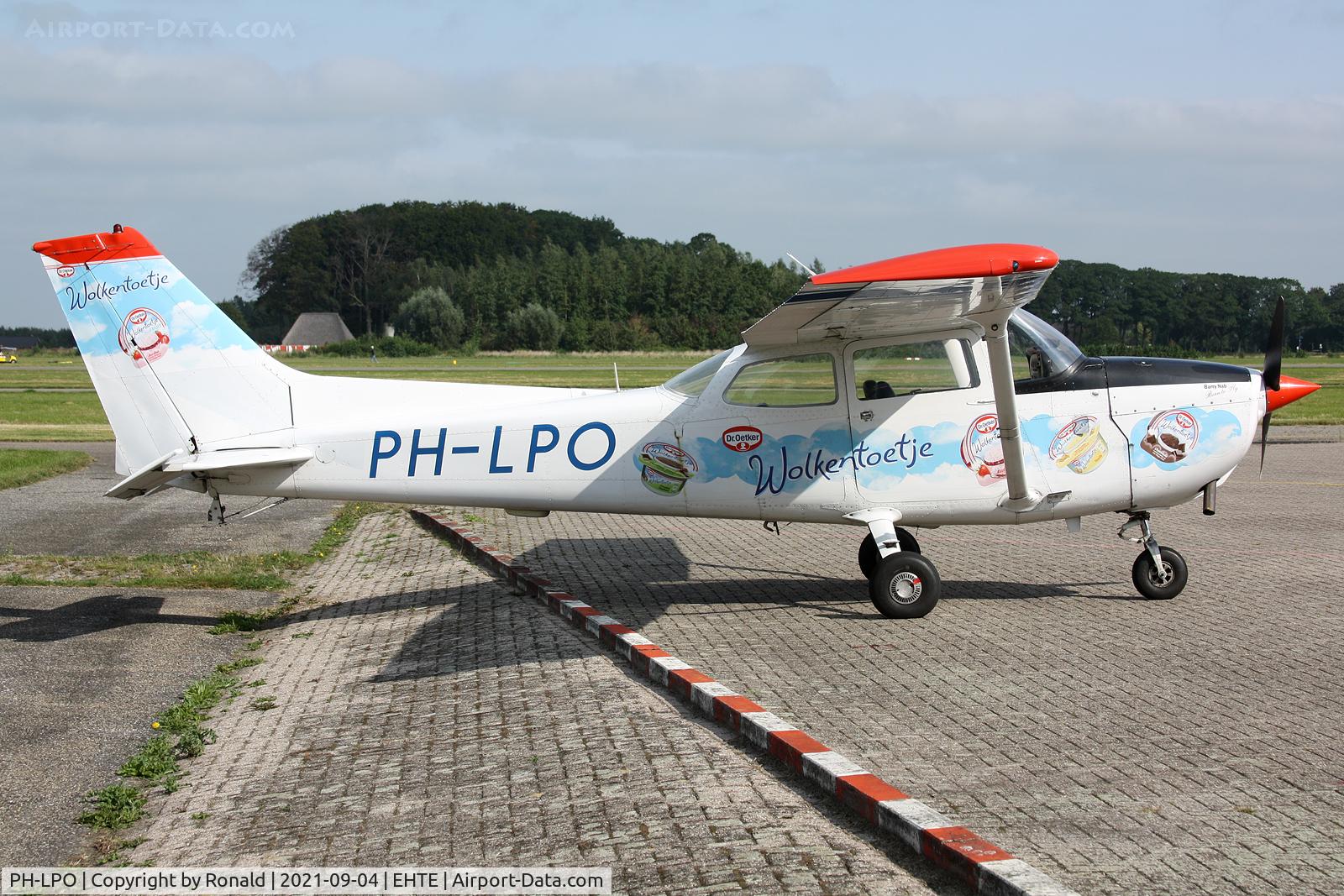 PH-LPO, Reims F172M ll Skyhawk C/N 1500, at teuge