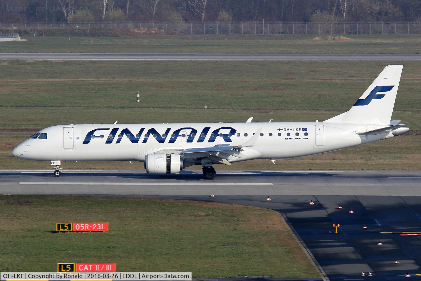 OH-LKF, 2007 Embraer 190LR (ERJ-190-100LR) C/N 19000066, at dus