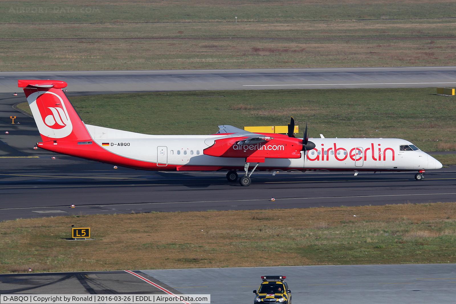 D-ABQO, 2006 De Havilland Canada DHC-8-402Q Dash 8 Dash 8 C/N 4129, at dus