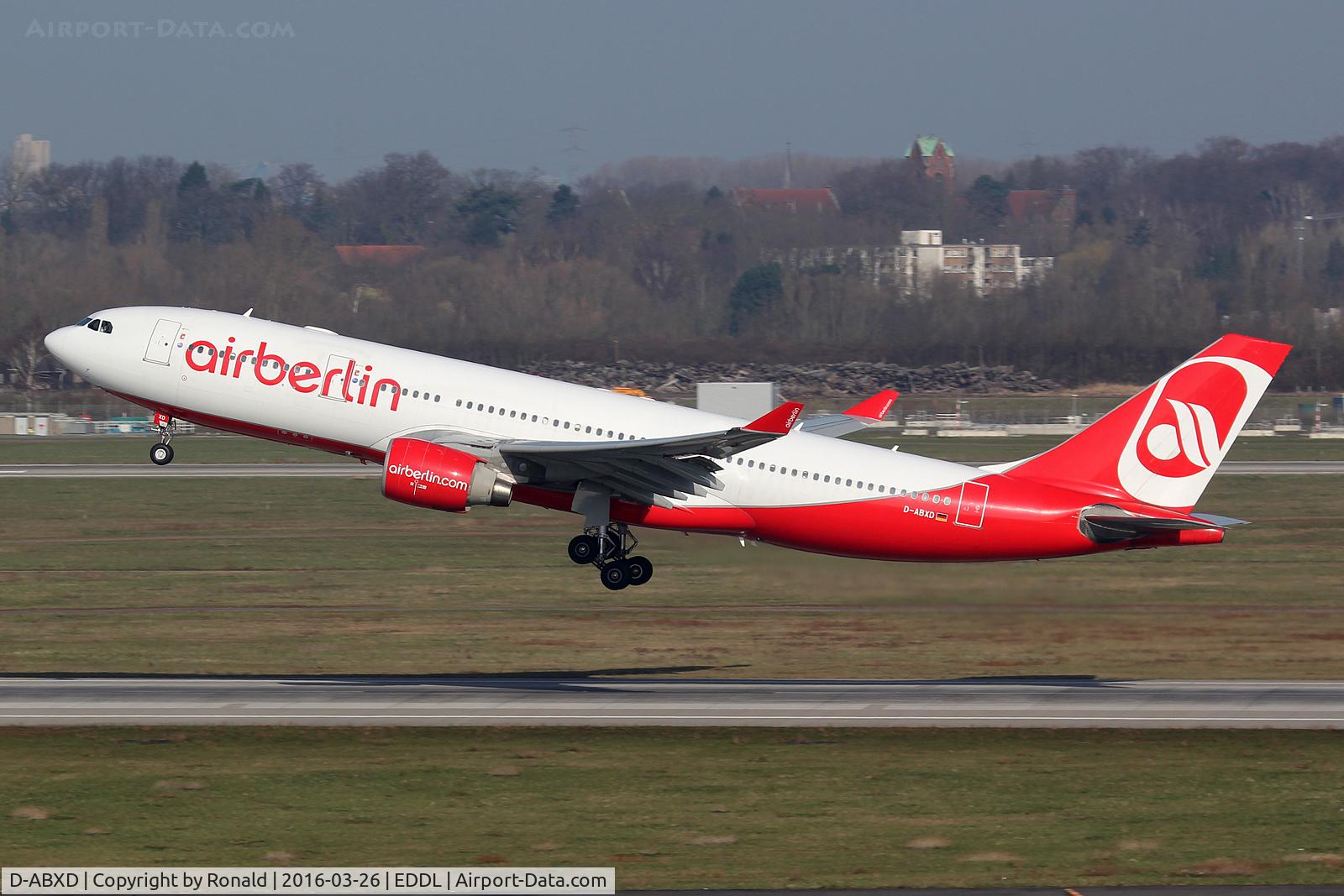 D-ABXD, 2007 Airbus A330-243 C/N 822, at dus