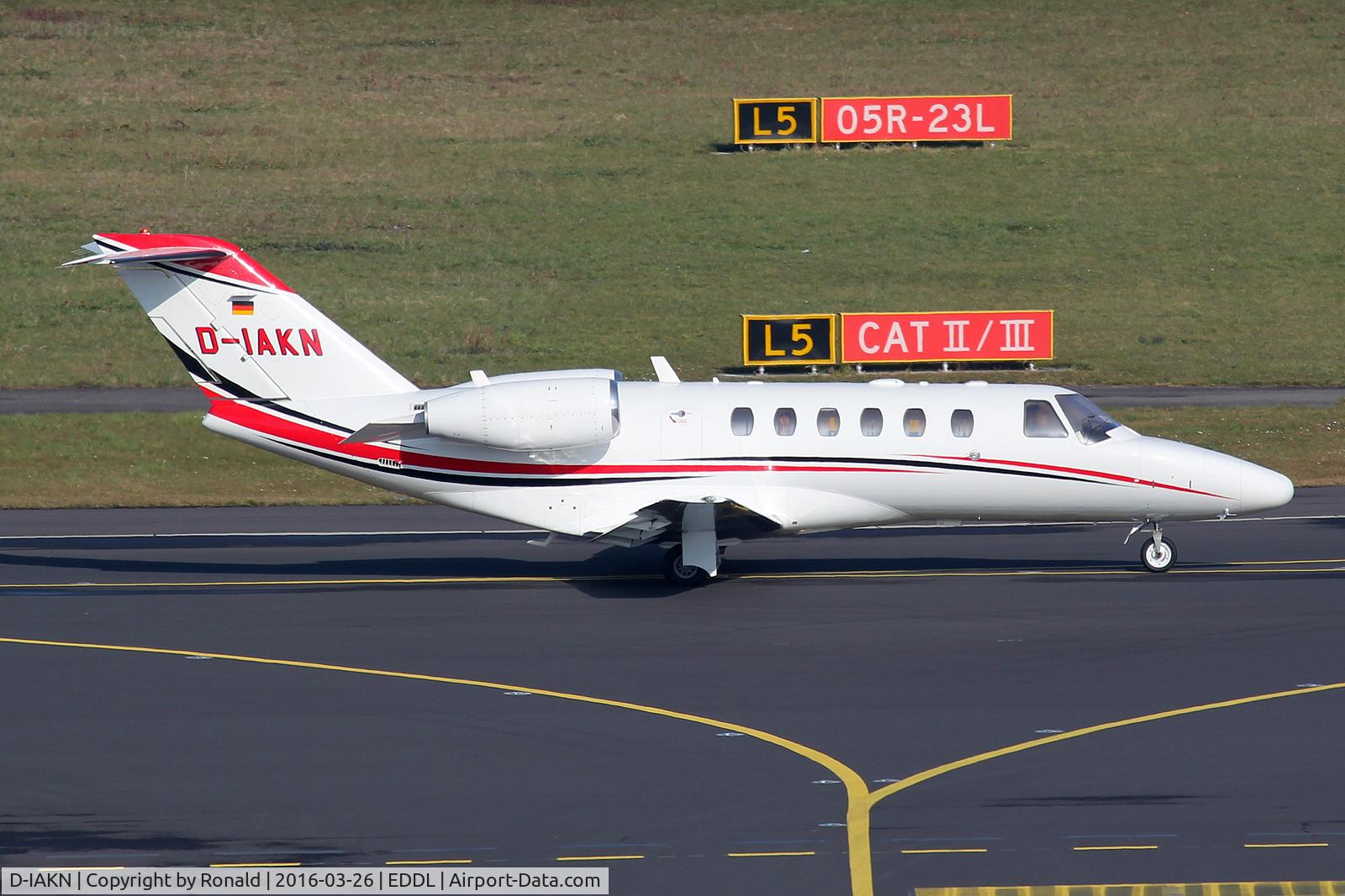 D-IAKN, 2007 Cessna 525A CitationJet CJ2+ C/N 525A-0367, at dus