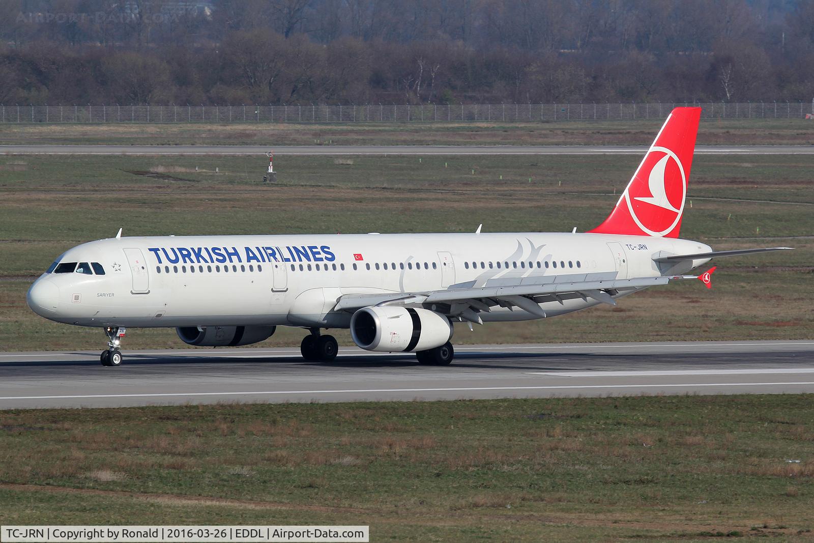 TC-JRN, 2011 Airbus A321-231 C/N 4654, at dus