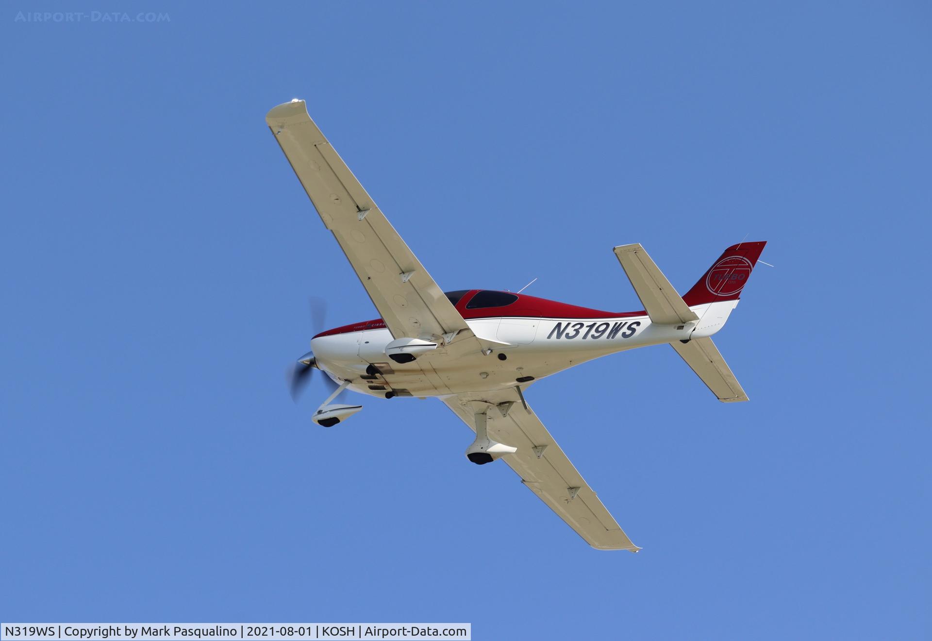 N319WS, Cirrus SR22 C/N 3677, Cirrus SR22