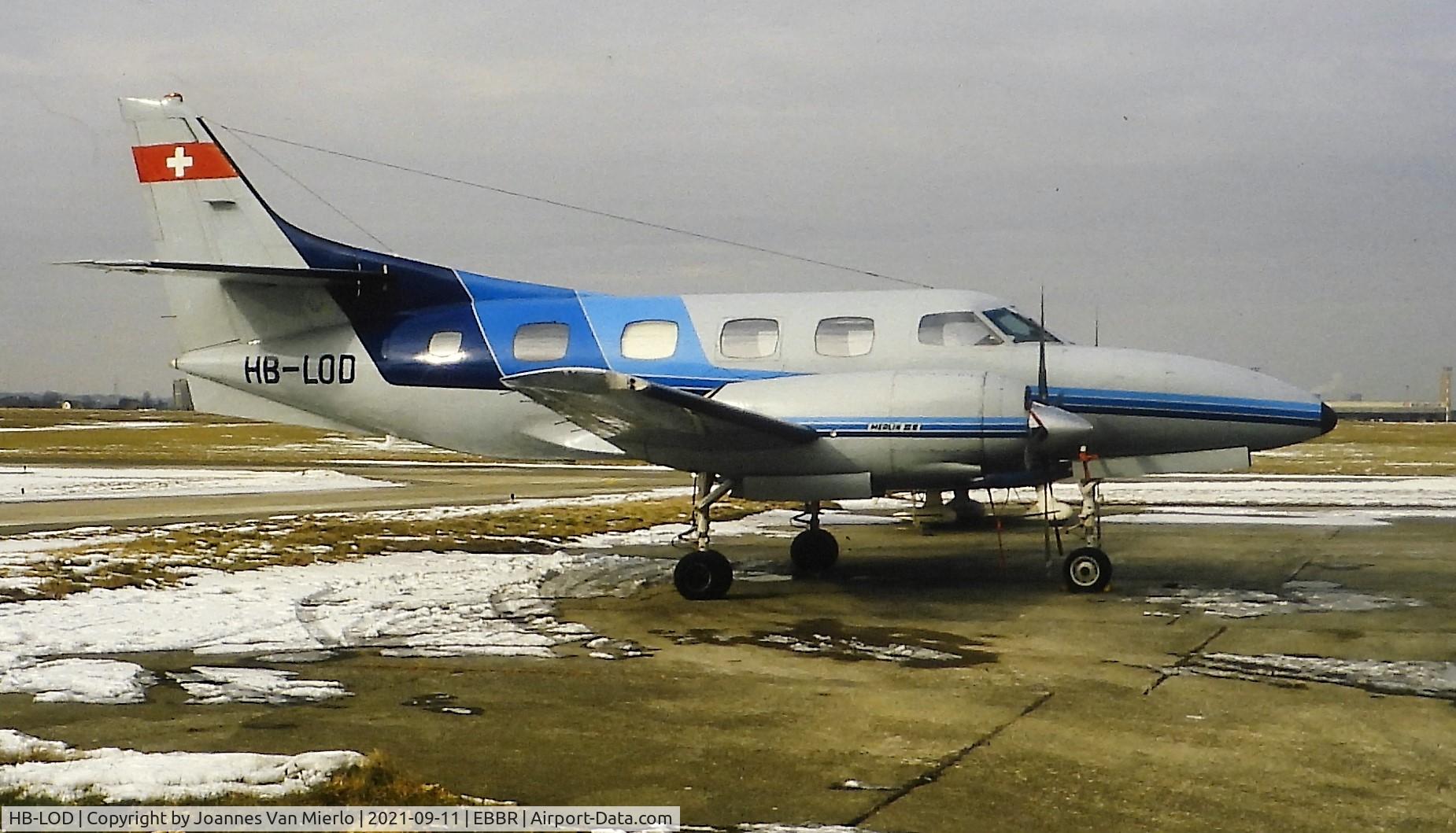 HB-LOD, Swearingen SA-226T Merlin IIIB C/N T-339, Slide scan
