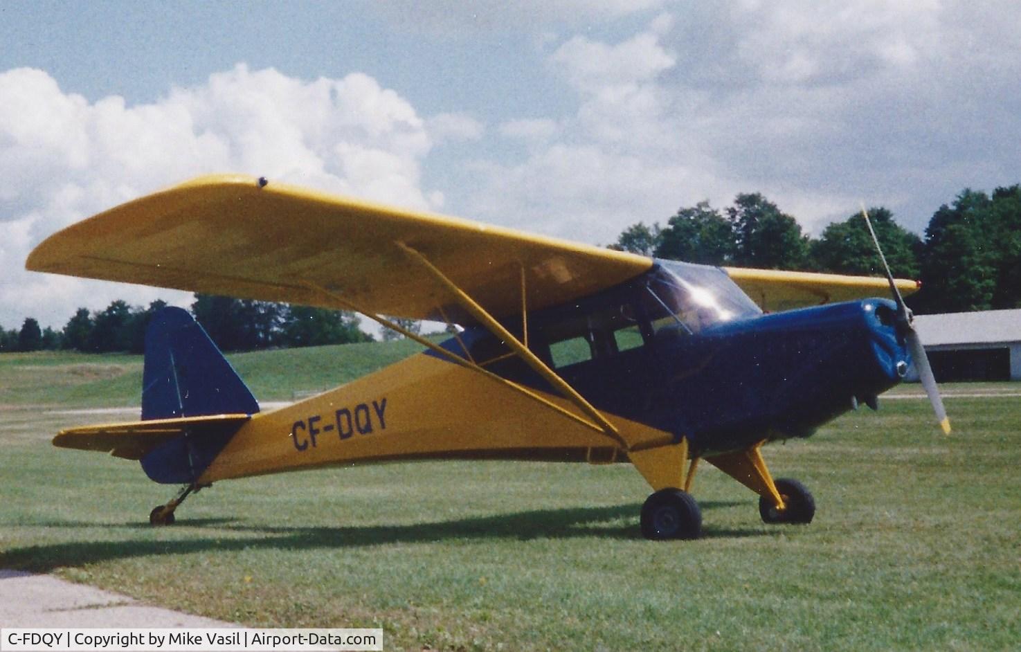 C-FDQY, 1946 Fleet 80 Canuck C/N 077, Fleet 80 Canuck @Guelph Air Park, Ontario