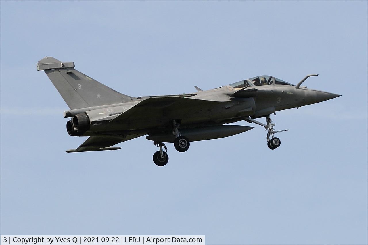 3, 2000 Dassault Rafale M C/N 3, Dassault Rafale M, On final rwy 07, Landiviau naval air base (LFRJ)