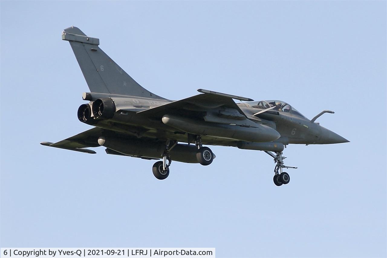 6, Dassault Rafale M C/N 6, Dassault Rafale M, On final rwy 07, Landiviau naval air base (LFRJ)