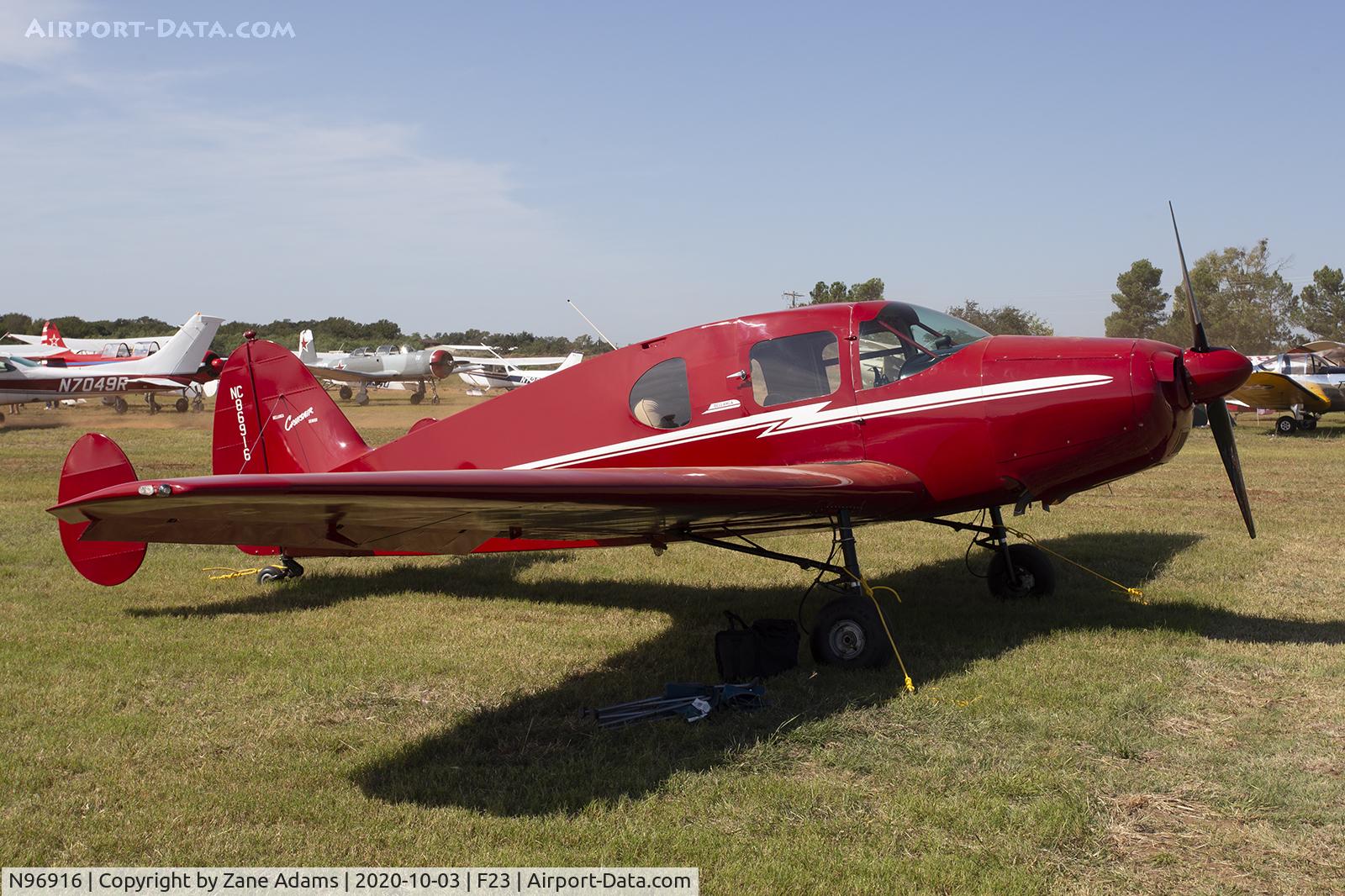 N96916, 1946 Taylorcraft BC12-D C/N 9216, At the 2020 Ranger Tx Fly-in