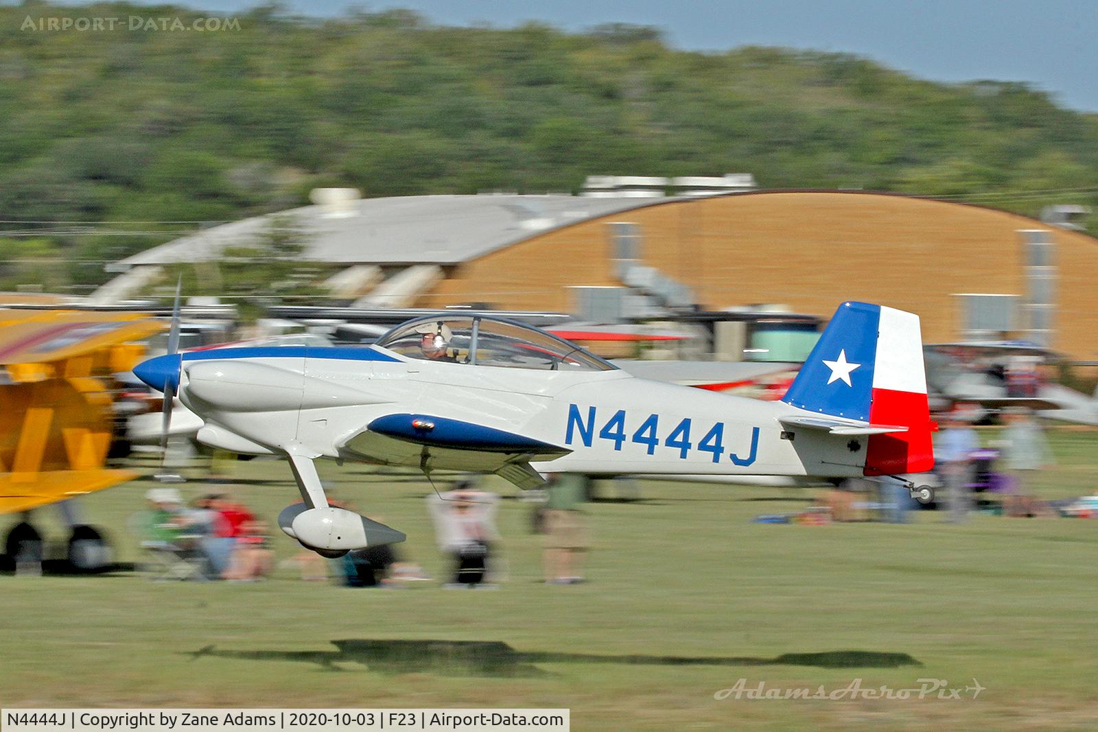 N4444J, 2004 Vans RV-4 C/N 3788, At the 2020 Ranger Tx Fly-in