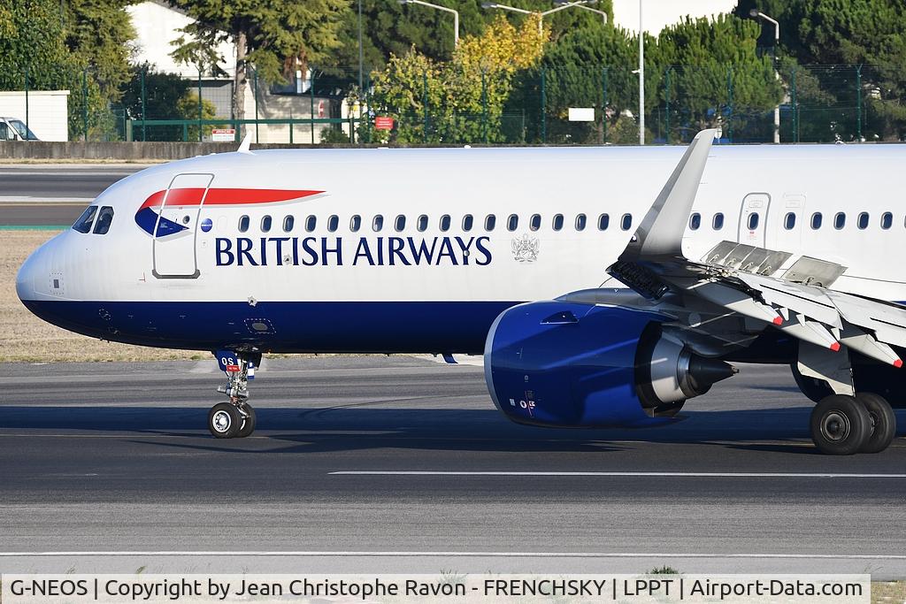 G-NEOS, 2018 Airbus A321-251NX C/N 8637, British Airways