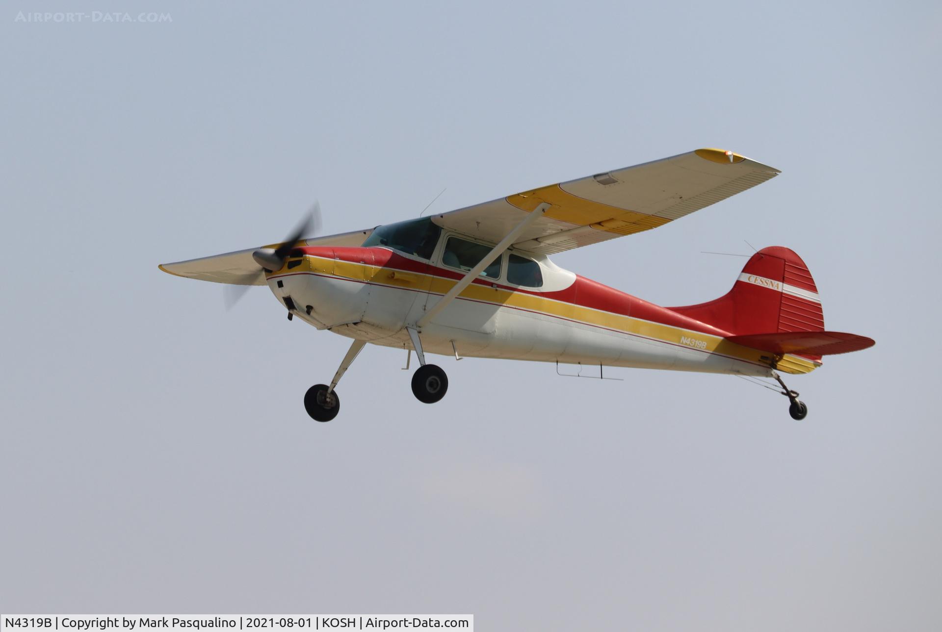 N4319B, 1955 Cessna 170B C/N 26663, Cessna 170B