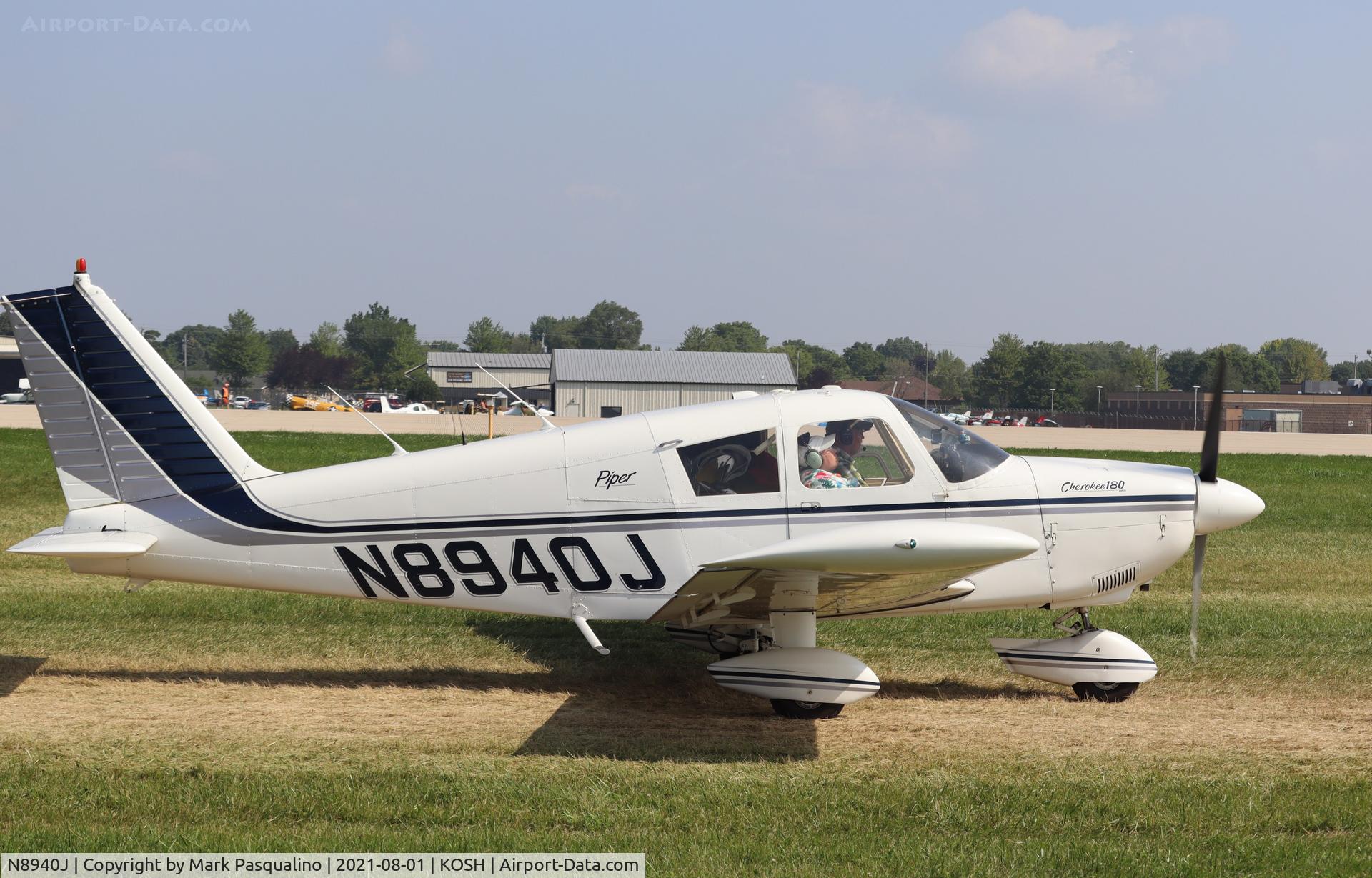 N8940J, 1965 Piper PA-28-180 C/N 28-2958, Piper PA-28-180