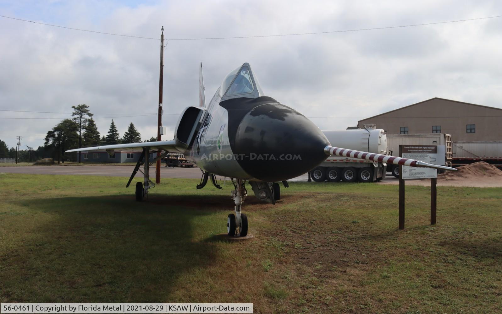 56-0461, 1956 Convair F-106A Delta Dart C/N 8-24-11, F-106A