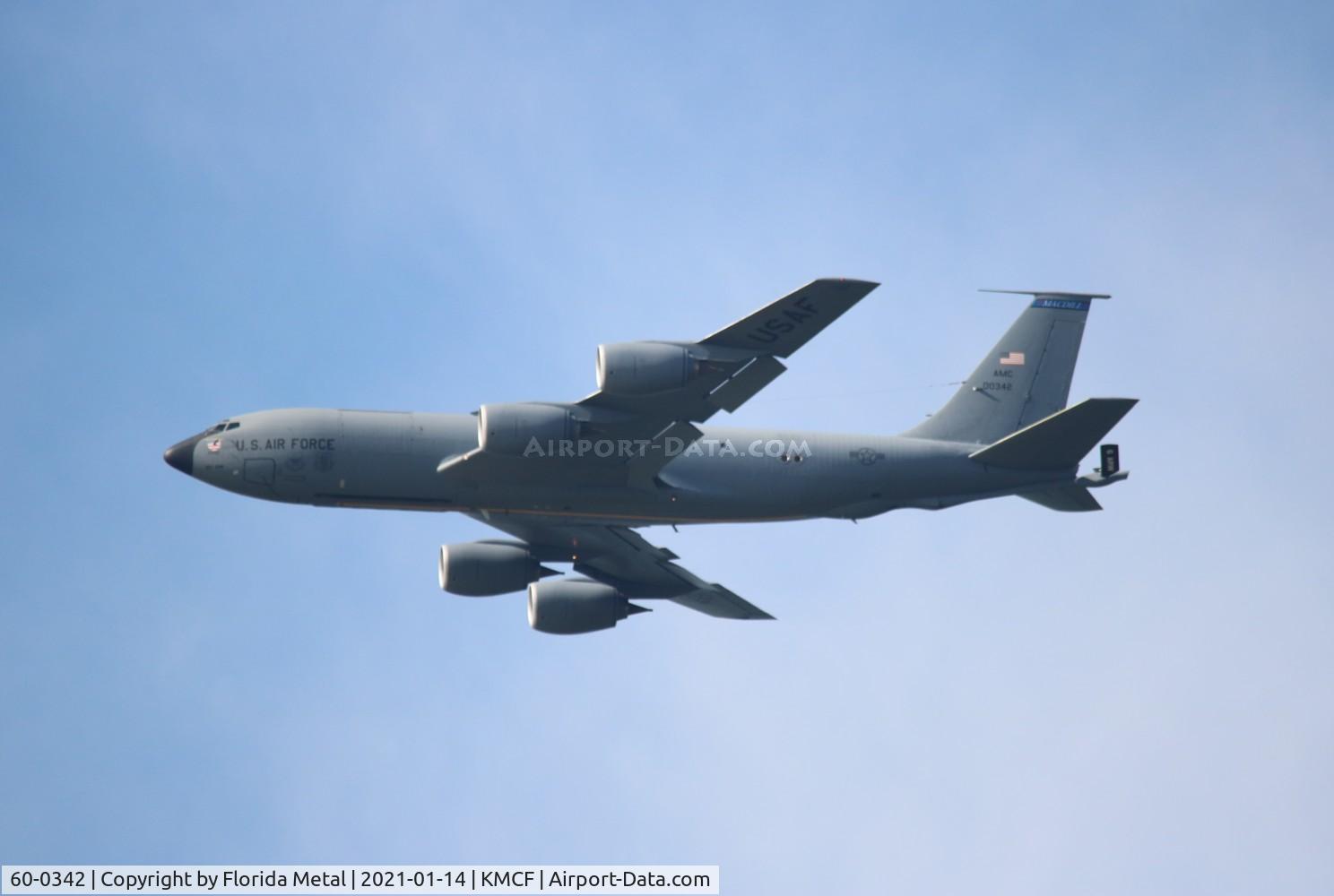 60-0342, 1961 Boeing KC-135T Stratotanker C/N 18117, MacDill AFB spotting