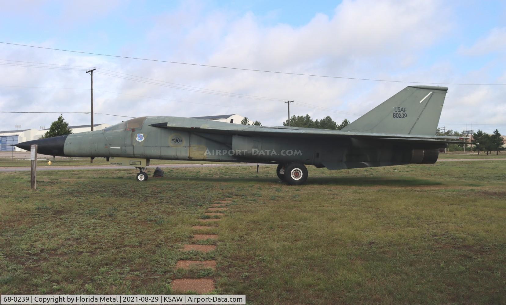 68-0239, 1968 General Dynamics FB-111A Aardvark C/N B1-11, gate guard 2021