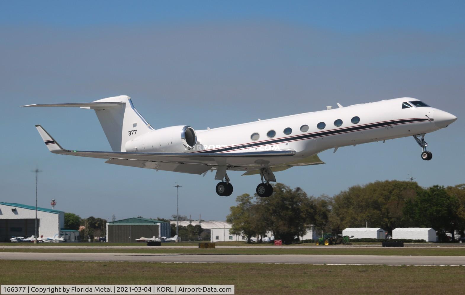 166377, 2005 Gulfstream Aerospace C-37B Gulfstream 550 C/N 5087, KORL spotting 2021