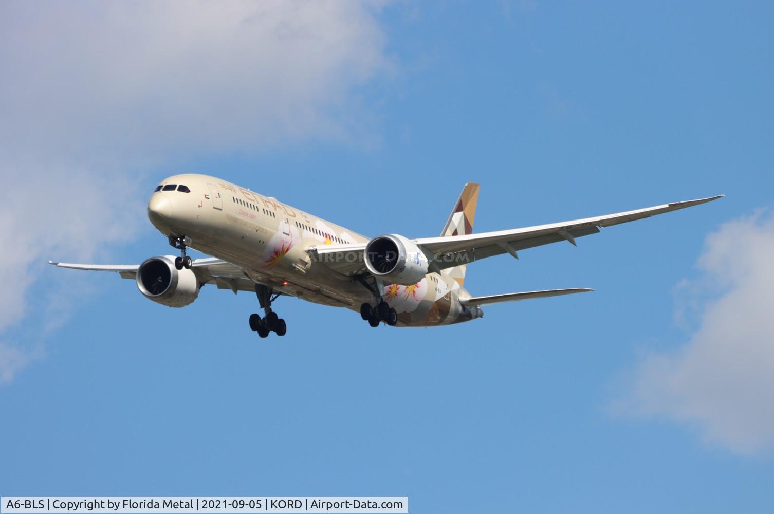 A6-BLS, 2017 Boeing 787-9 Dreamliner Dreamliner C/N 39664, Etihad