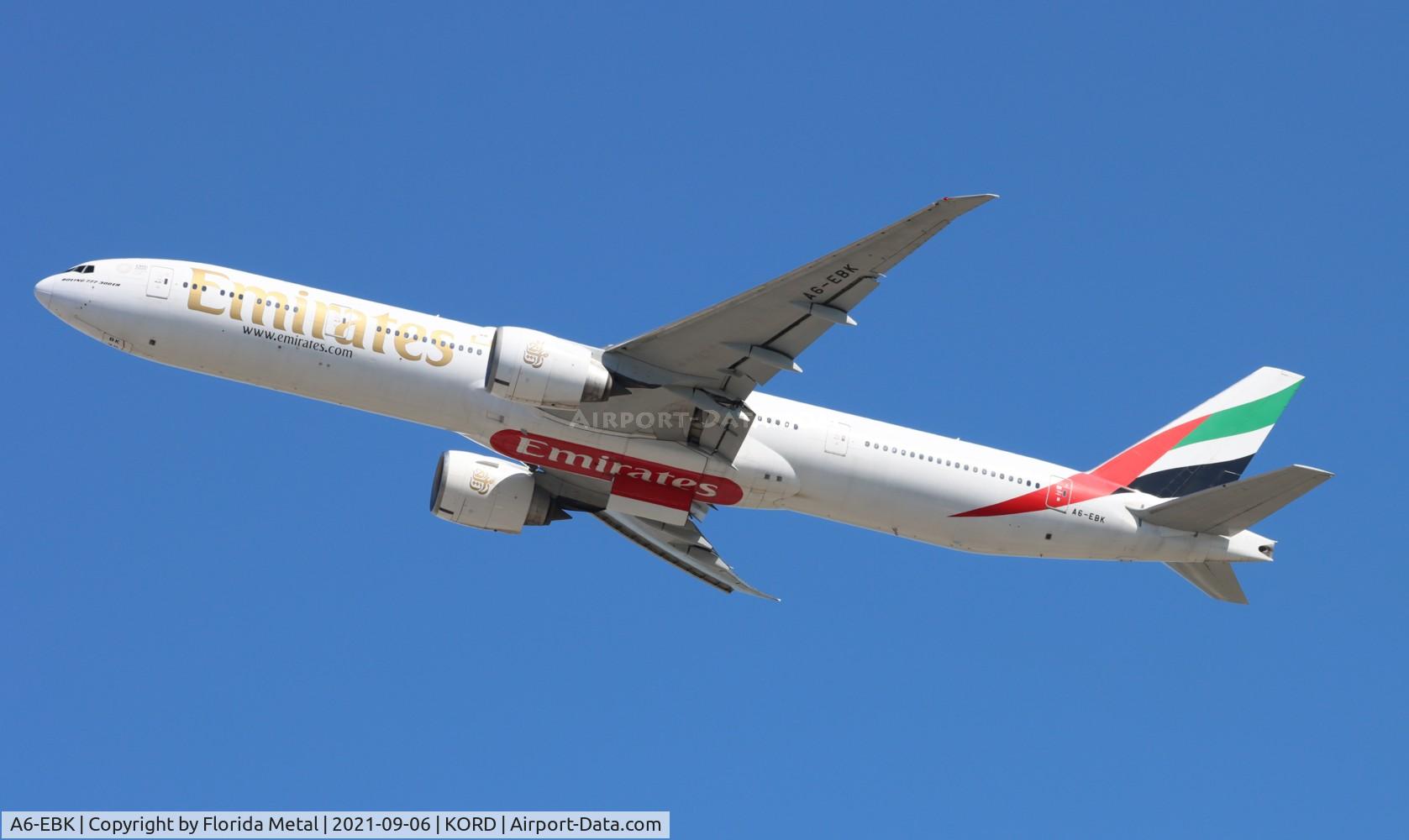 A6-EBK, 2006 Boeing 777-31H/ER C/N 34481, Emirates 777-300