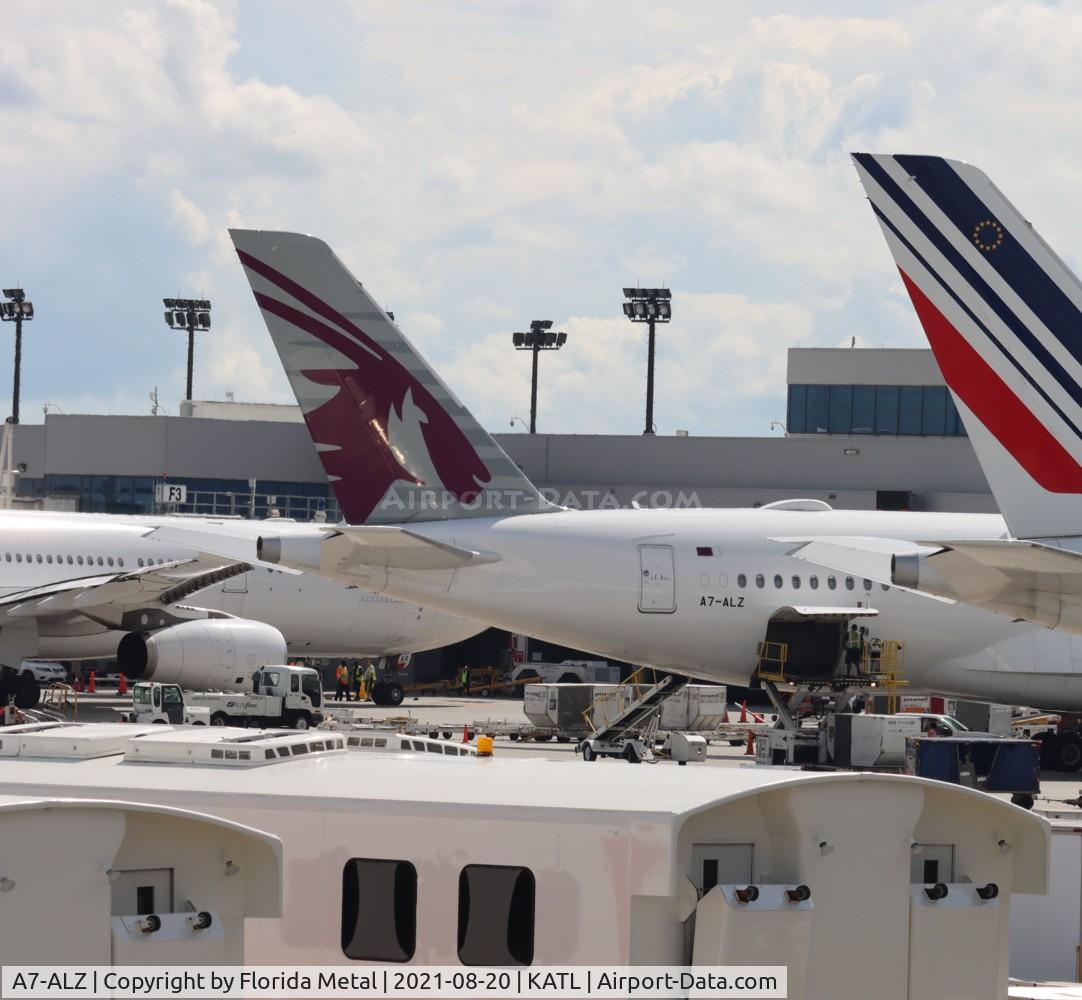 A7-ALZ, 2018 Airbus A350-941 C/N 143, KATL spotting 2021