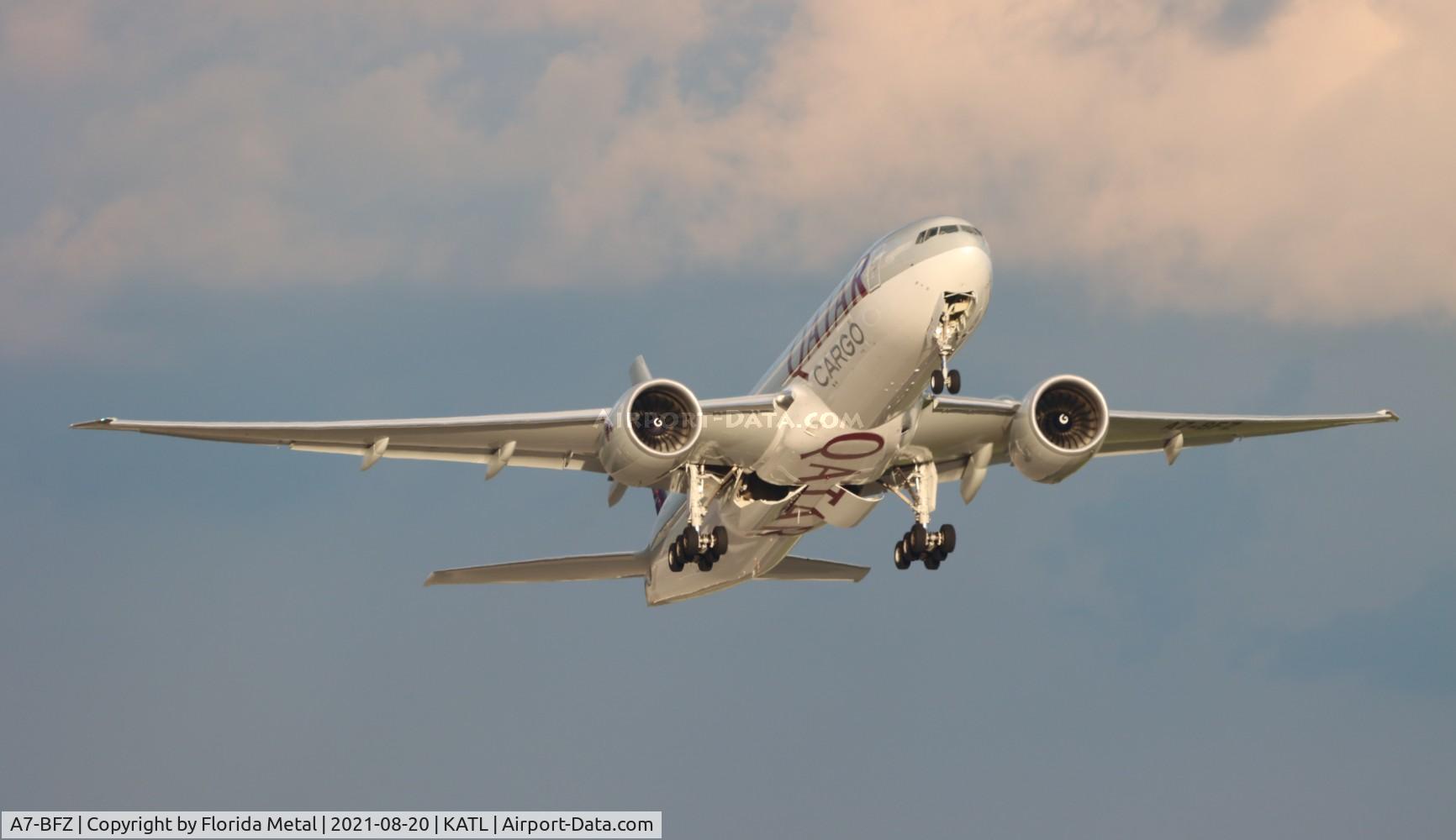 A7-BFZ, 2021 Boeing 777-F C/N 66872, ATL spotting 2021