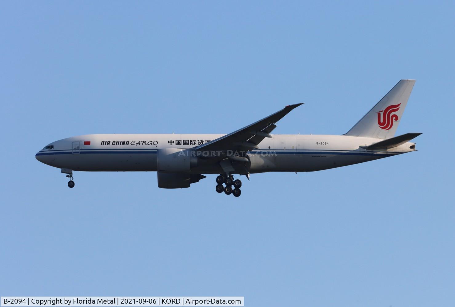 B-2094, 2015 Boeing 777-FFT C/N 44685, KORD spotting 2021