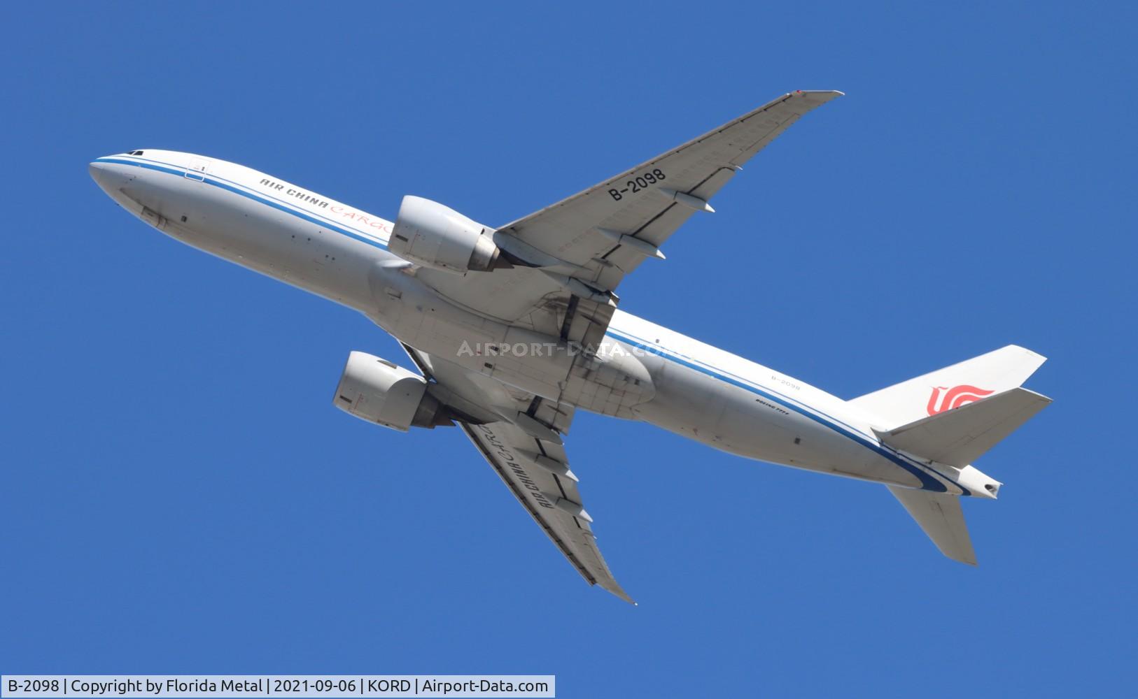 B-2098, 2014 Boeing 777-FFT C/N 44681, KORD spotting 2021