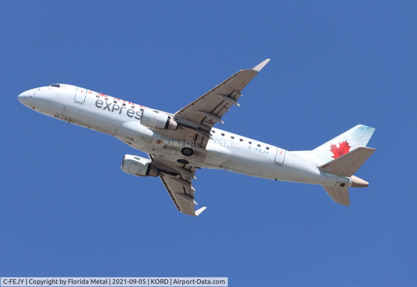 C-FEJY, 2005 Embraer 175SU (ERJ-170-200SU) C/N 17000097, KORD spotting 2021