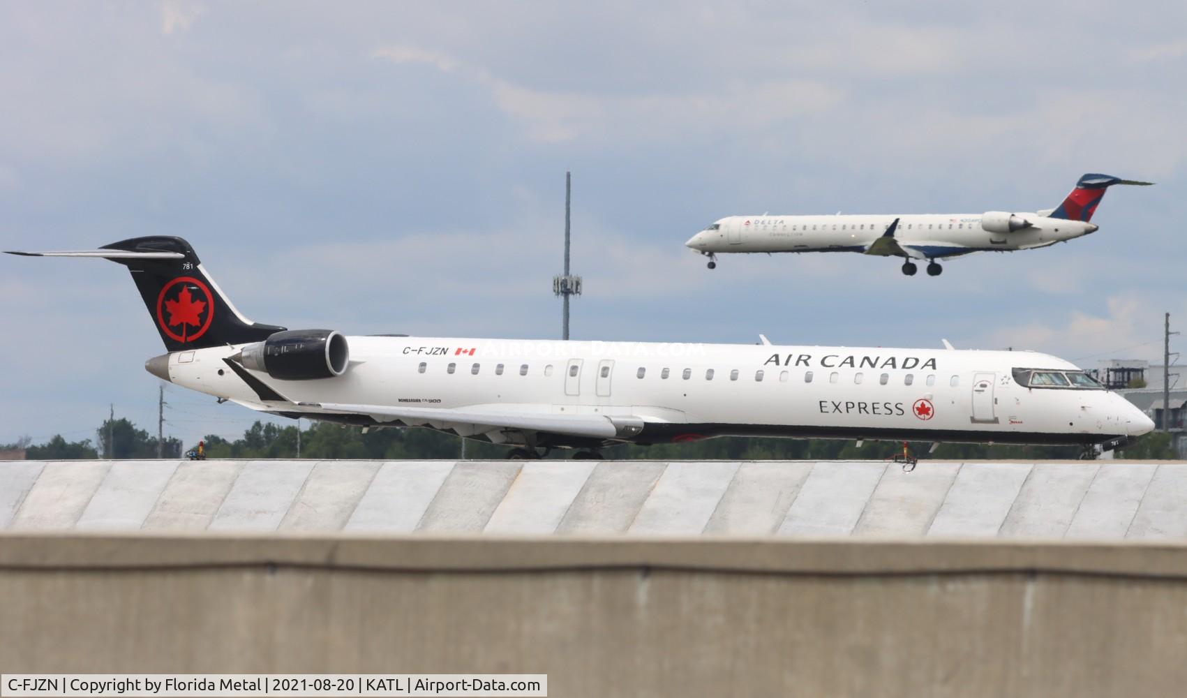 C-FJZN, 2006 Bombardier CRJ-900ER (CL-600-2D24) C/N 15093, ATL spotting 2021