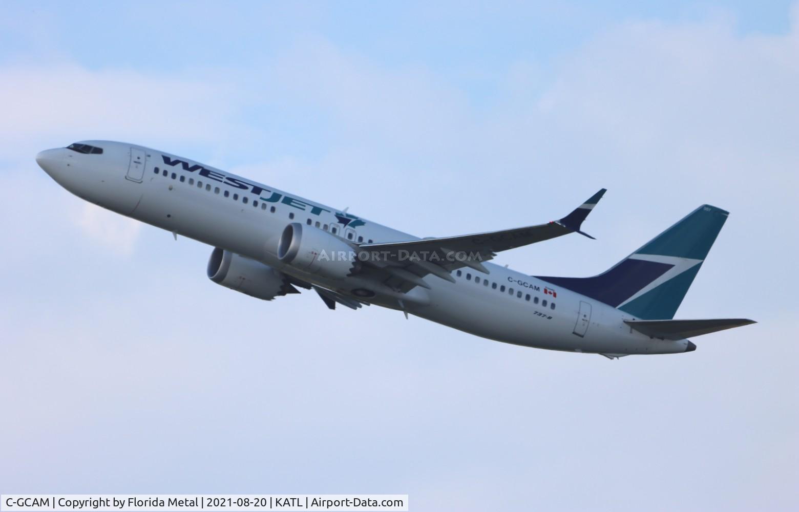 C-GCAM, 2018 Boeing 737 MAX 8 C/N 60515, Westjet