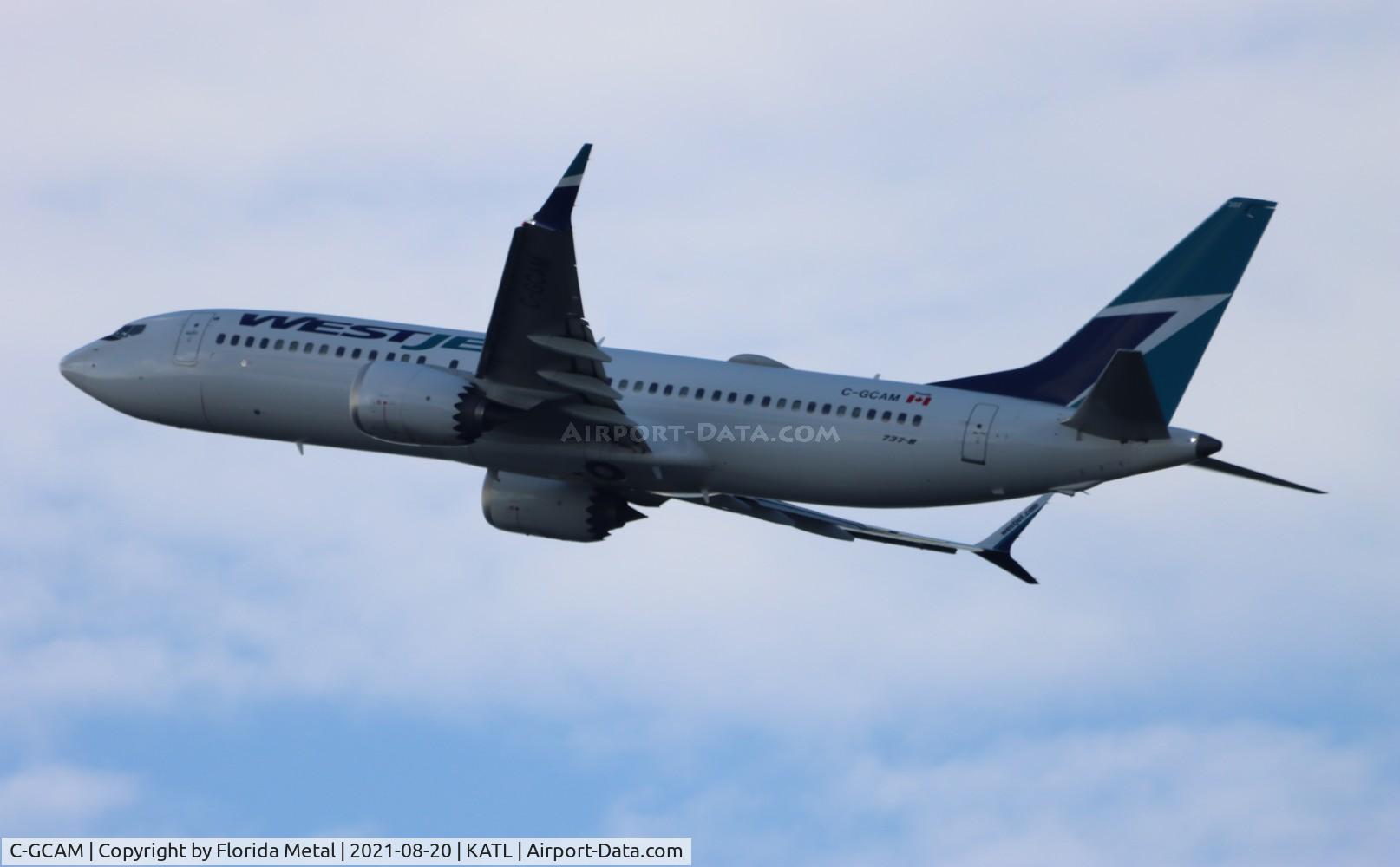 C-GCAM, 2018 Boeing 737 MAX 8 C/N 60515, ATL spotting 2021