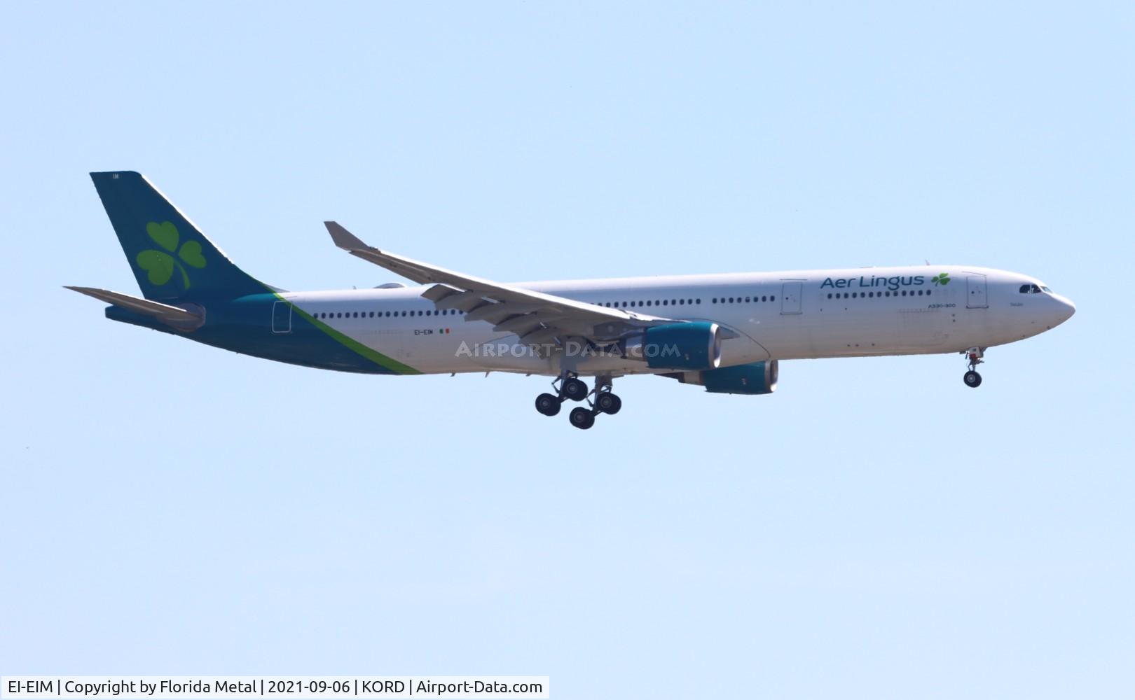 EI-EIM, 2019 Airbus A330-302 C/N 1950, ORD spotting 2021