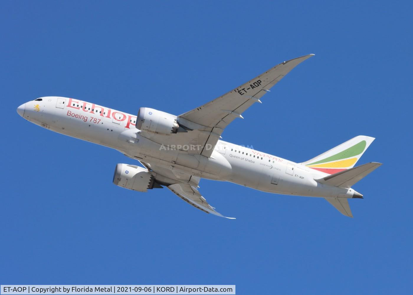 ET-AOP, 2012 Boeing 787-8 Dreamliner C/N 34744, KORD spotting 2021