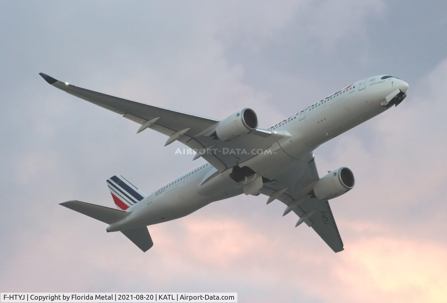 F-HTYJ, 2021 Airbus A350-941 C/N 500, Air France