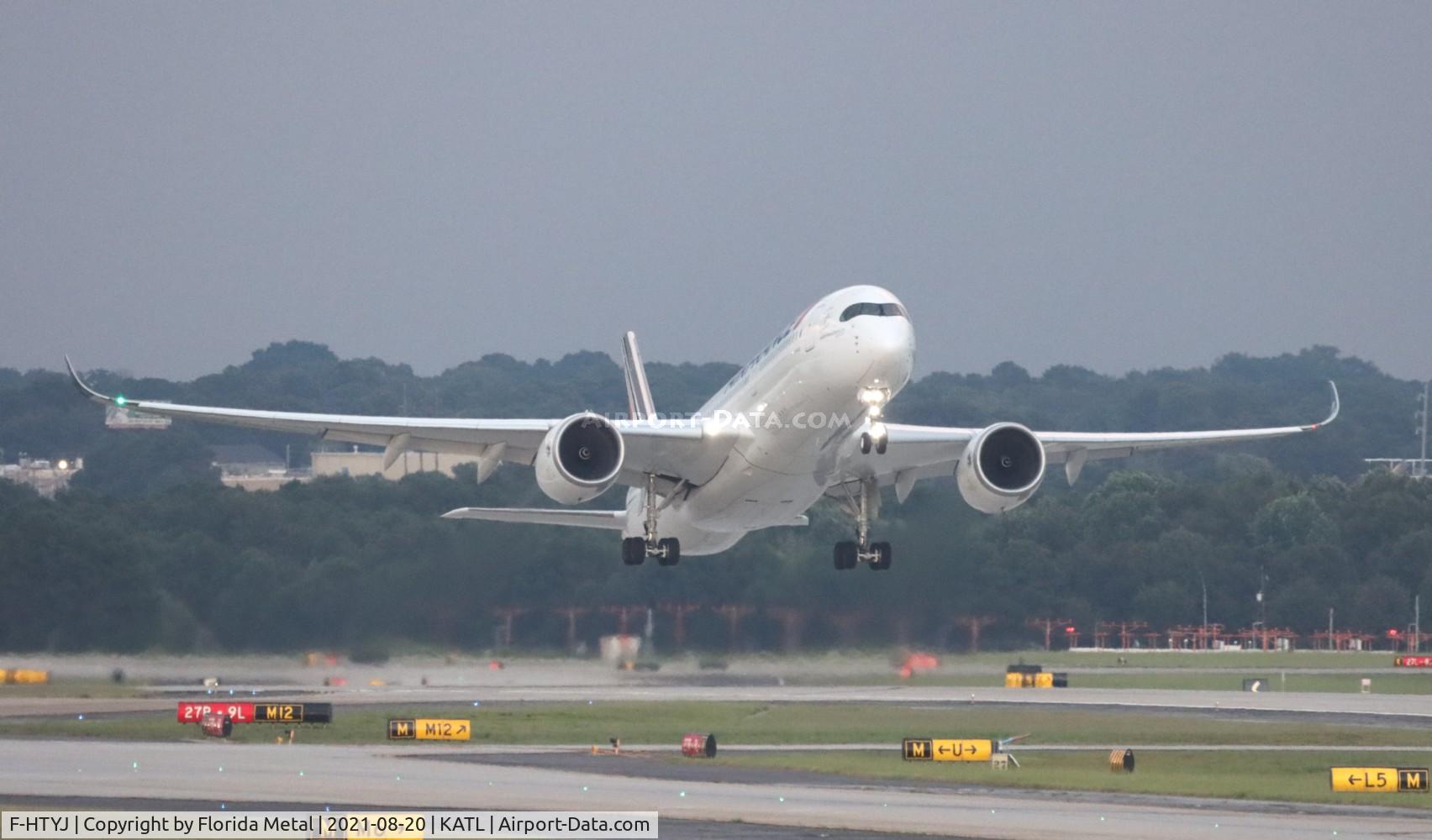 F-HTYJ, 2021 Airbus A350-941 C/N 500, ATL spotting 2021