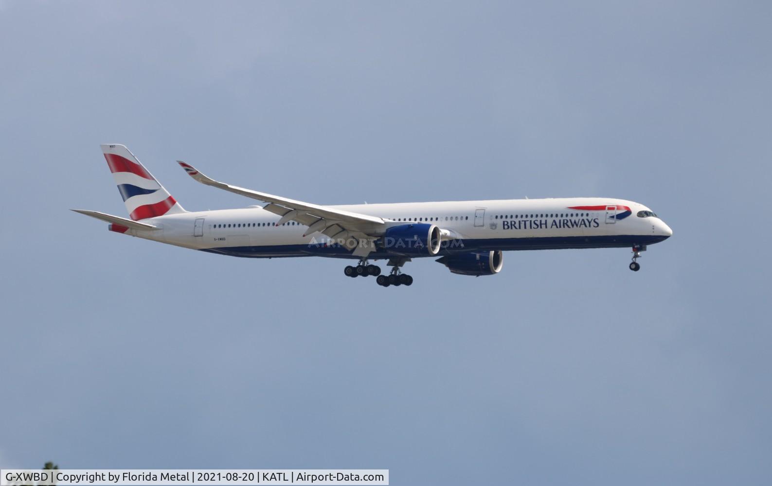 G-XWBD, 2019 Airbus A350-1041 C/N 374, British Airways