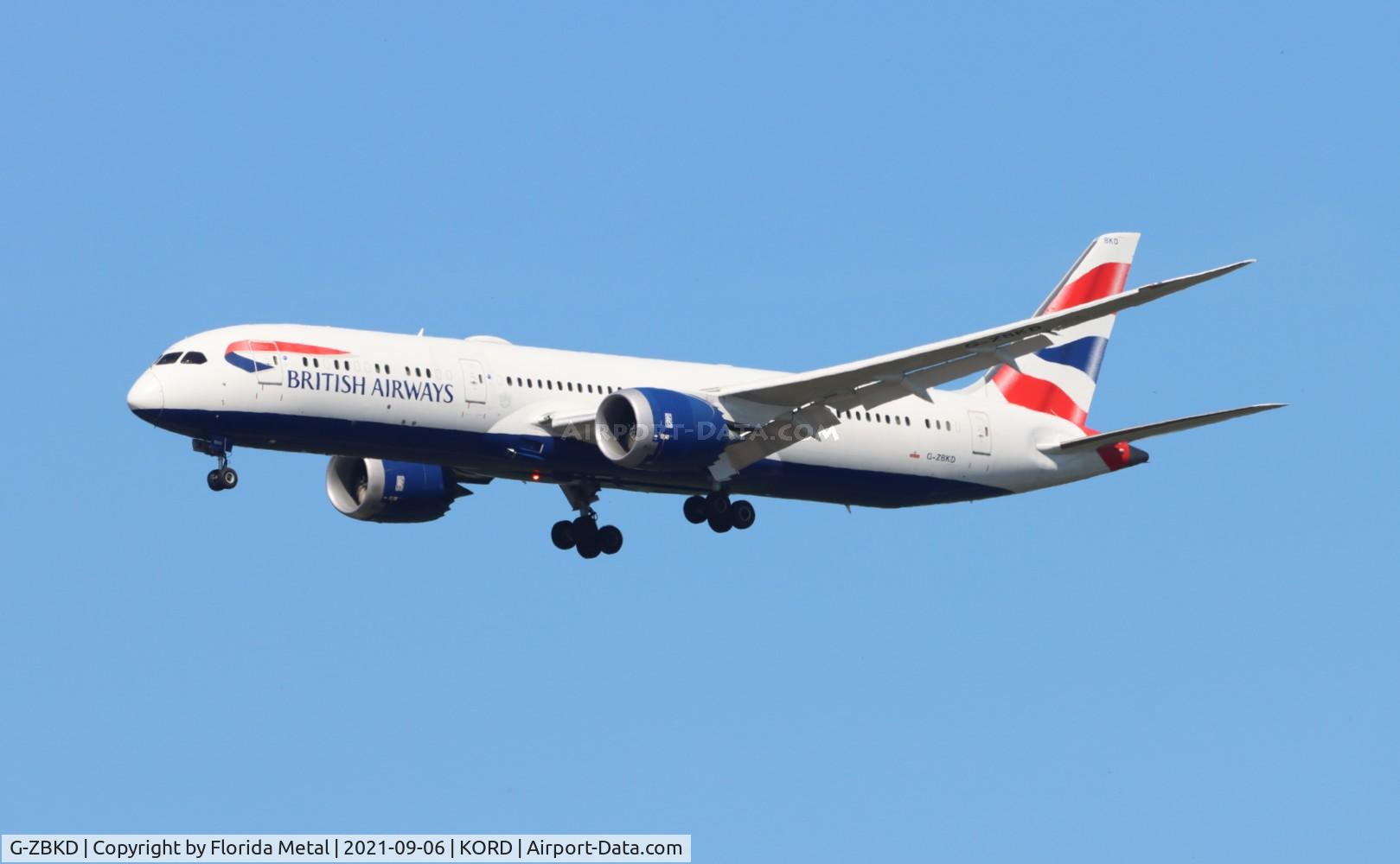 G-ZBKD, 2015 Boeing 787-9 Dreamliner C/N 38618, British Airways