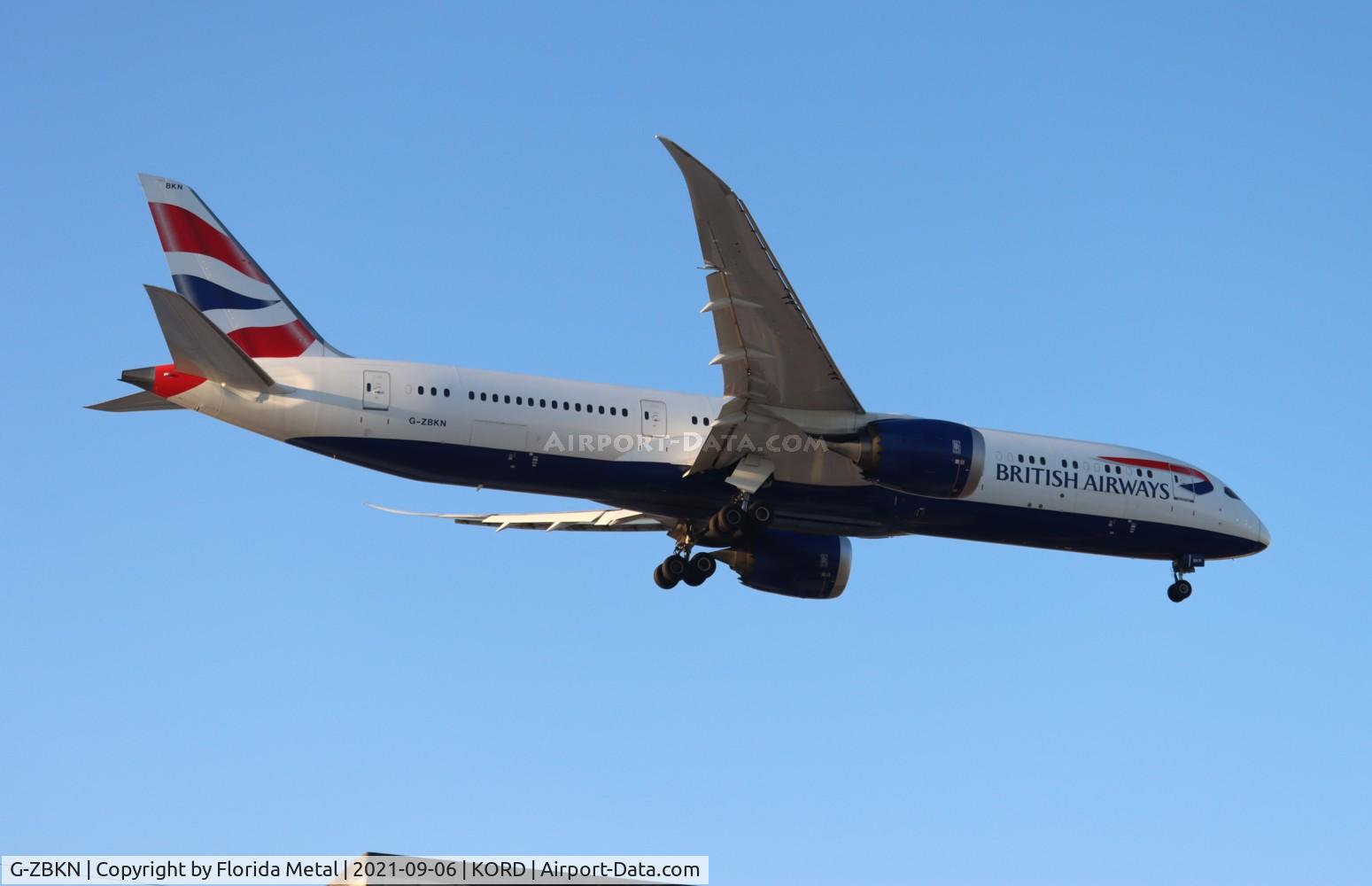 G-ZBKN, 2016 Boeing 787-9 Dreamliner C/N 38630, British