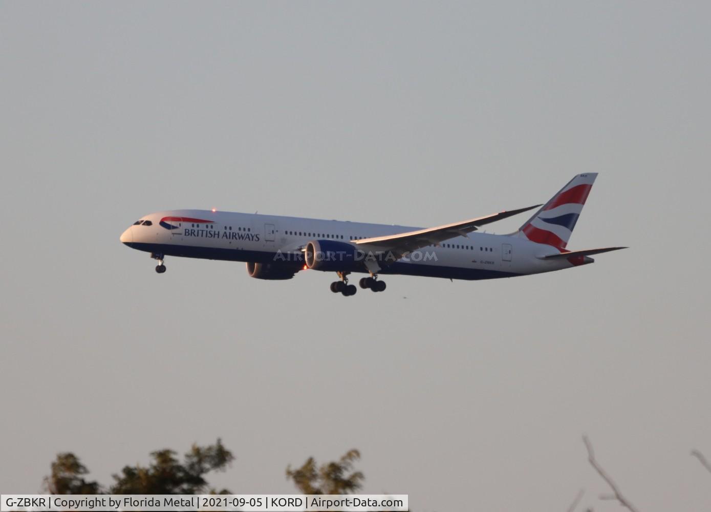G-ZBKR, 2018 Boeing 787-9 Dreamliner C/N 60627, British Airways