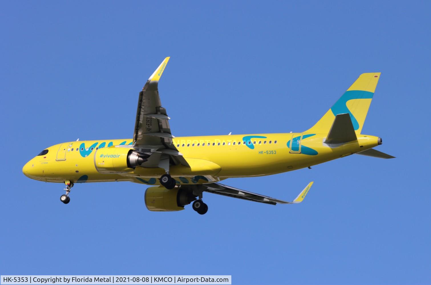 HK-5353, 2020 Airbus A320-251N C/N 10172, Viva Air