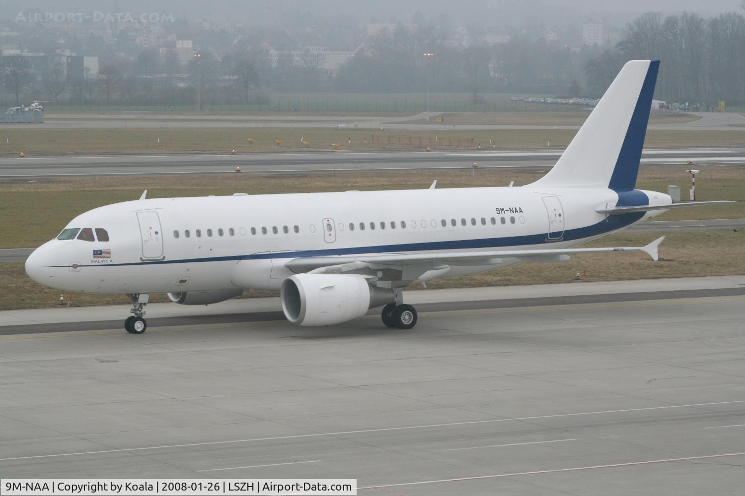 9M-NAA, 2006 Airbus ACJ319 (A319-115/CJ) C/N 2949, Without any titles - Visitor WEF