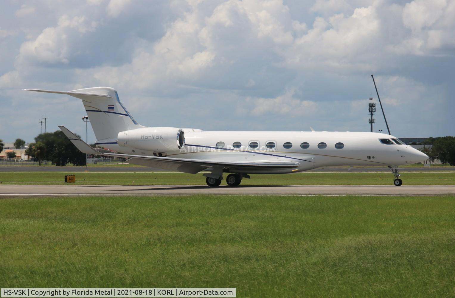 HS-VSK, 2013 Gulfstream Aerospace G650 (G-VI) C/N 6023, Gulfstream 650