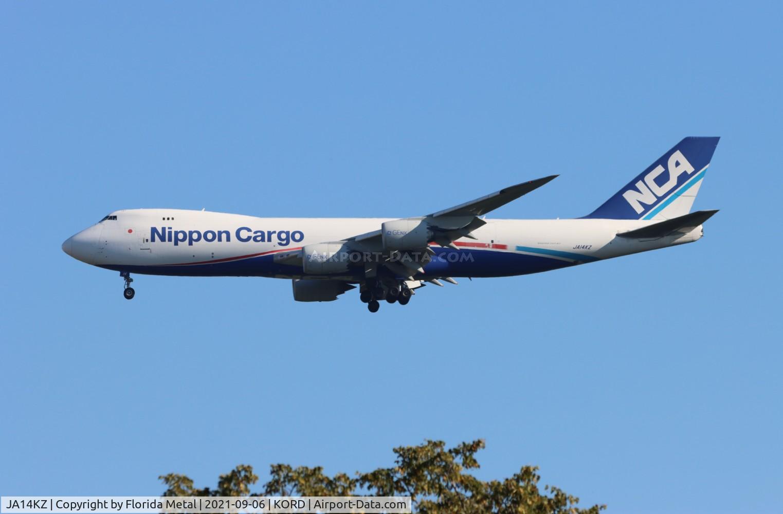 JA14KZ, 2013 Boeing 747-8KZF C/N 37394, KORD spotting 2021