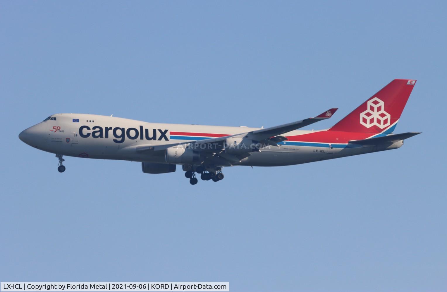LX-ICL, 2001 Boeing 747-467F/SCD C/N 30805, KORD spotting 2021