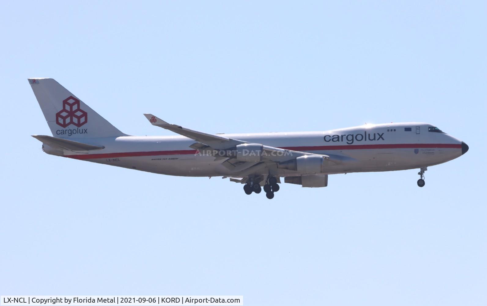 LX-NCL, 2006 Boeing 747-4EVF/ER/SCD C/N 35170, KORD spotting 2021