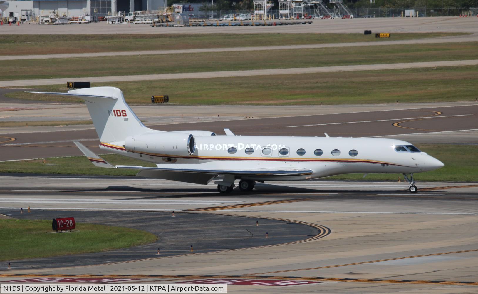 N1DS, 2019 Gulfstream G-VI (G650ER) C/N 6369, TPA spotting 2021