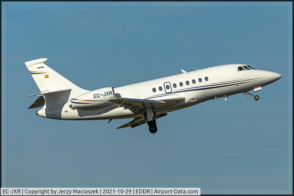 EC-JXR, 1997 Dassault Falcon 2000 C/N 55, 1997 Dassault Falcon 2000, c/n: 55