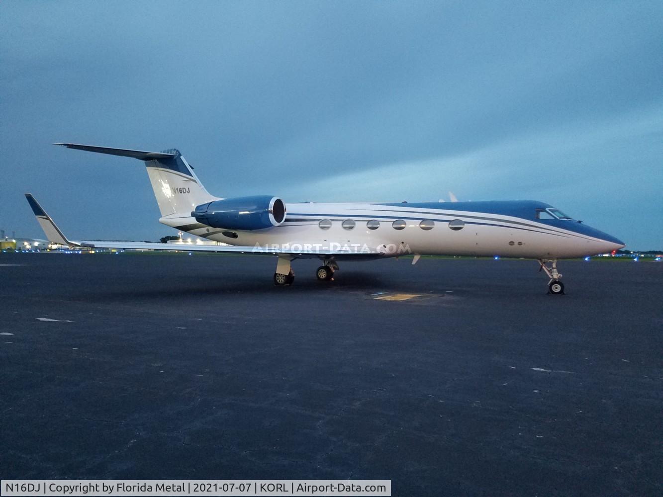 N16DJ, 1994 Gulfstream Aerospace G-IV C/N 1242, ORL spotting 2021