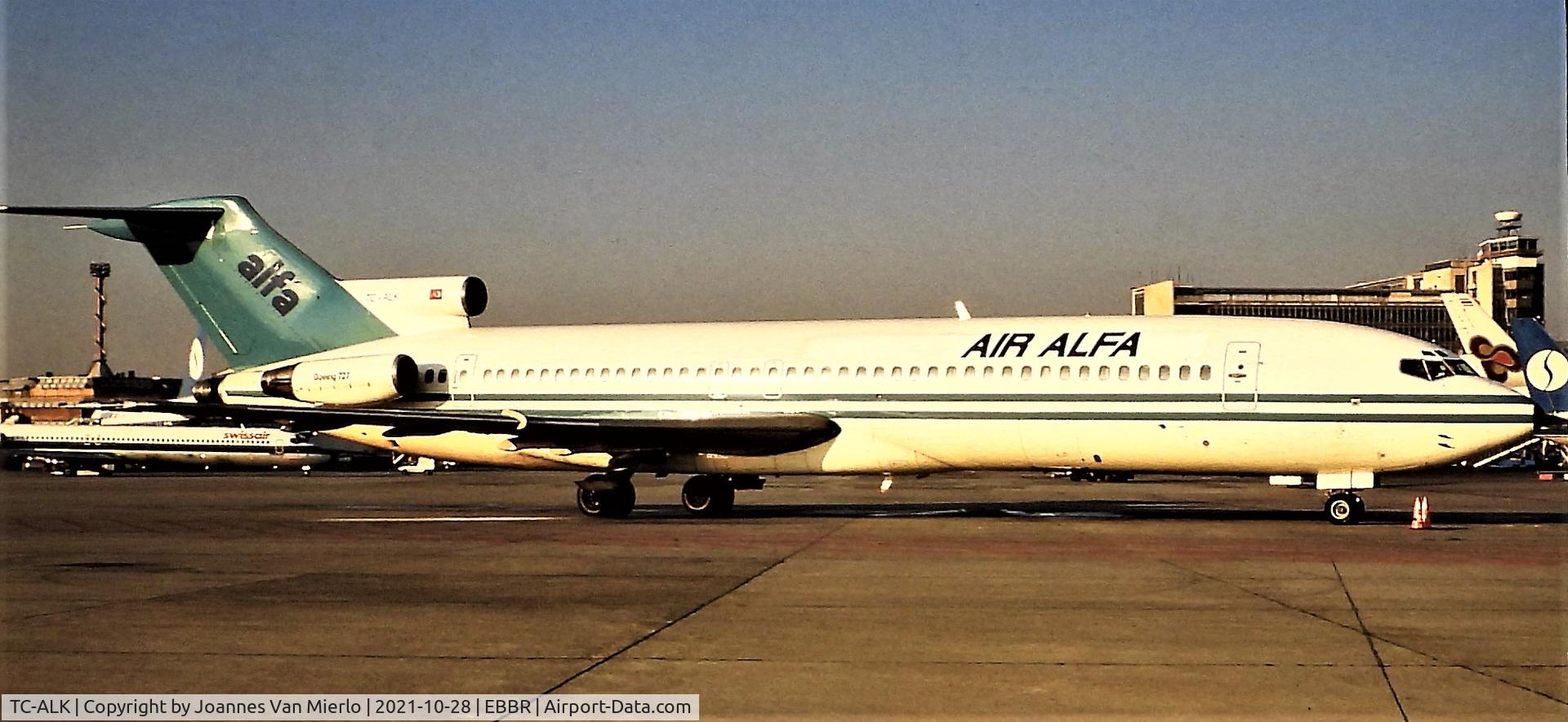 TC-ALK, 1970 Boeing 727-230 C/N 20430, Slide scan