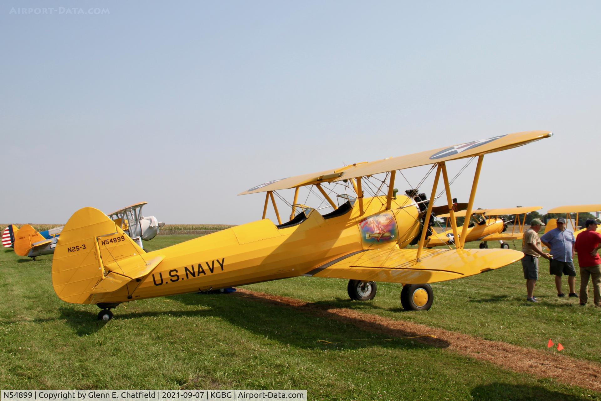 N54899, 1941 Boeing B75N1 C/N 75-1330, At the Stearman Fly-in